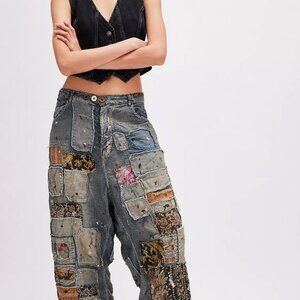 Magnolia Pearl Patch Jeans